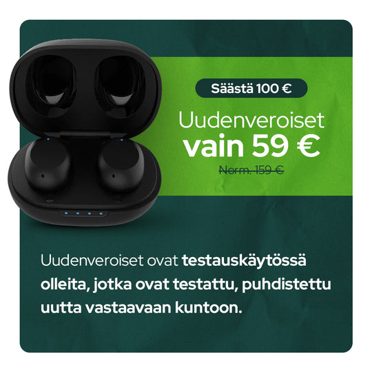 Recycled TinyS® JÄTTIUUTINEN