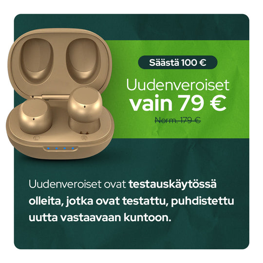 Recycled TinyS® JÄTTIUUTINEN