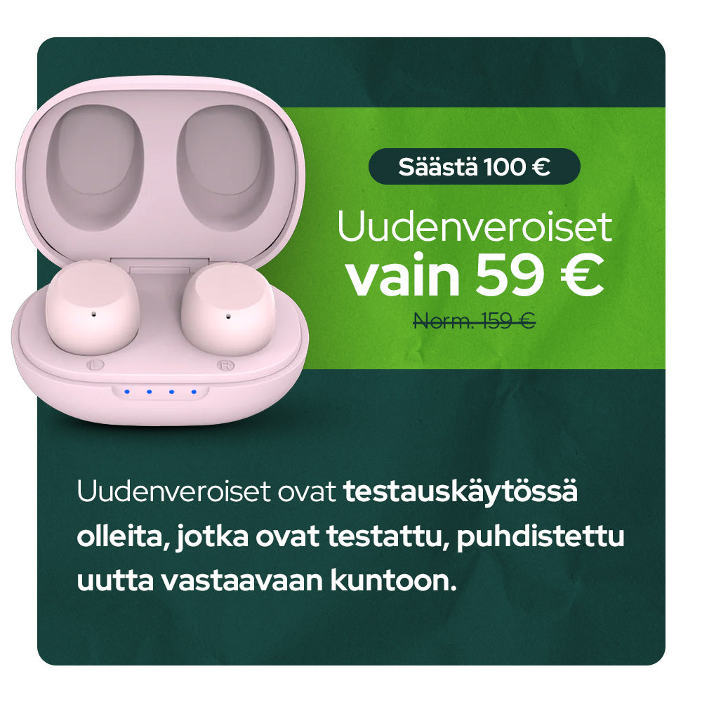 Recycled TinyS® JÄTTIUUTINEN