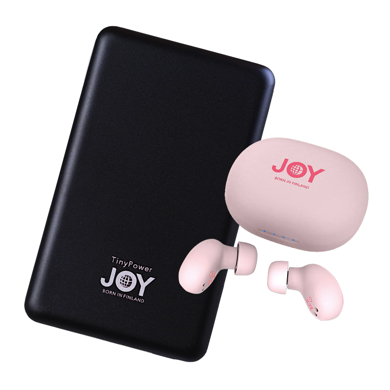 TinyS® Pink + TinyPower® Schwarz
