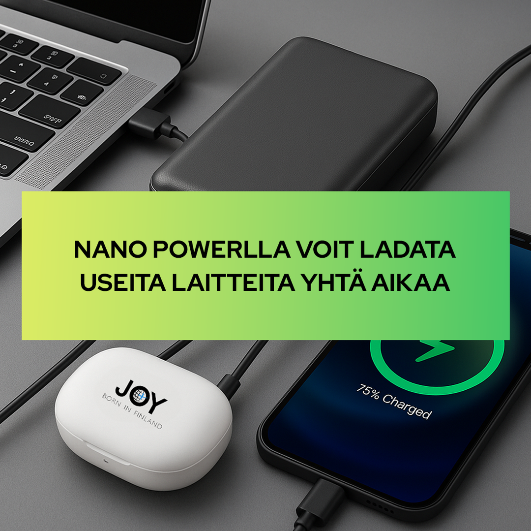 NanoPower+ SolarMate- äärimmäinen tehopaketti liikkeessä eläville