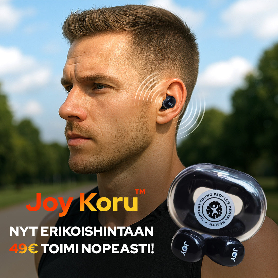 Koru Ohrstöpsel Musta
